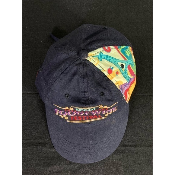 Epcot Food and Wine Festival Hat 2013 Embroidered Souvenir Cap Disney Theme Park - Picture 6 of 10